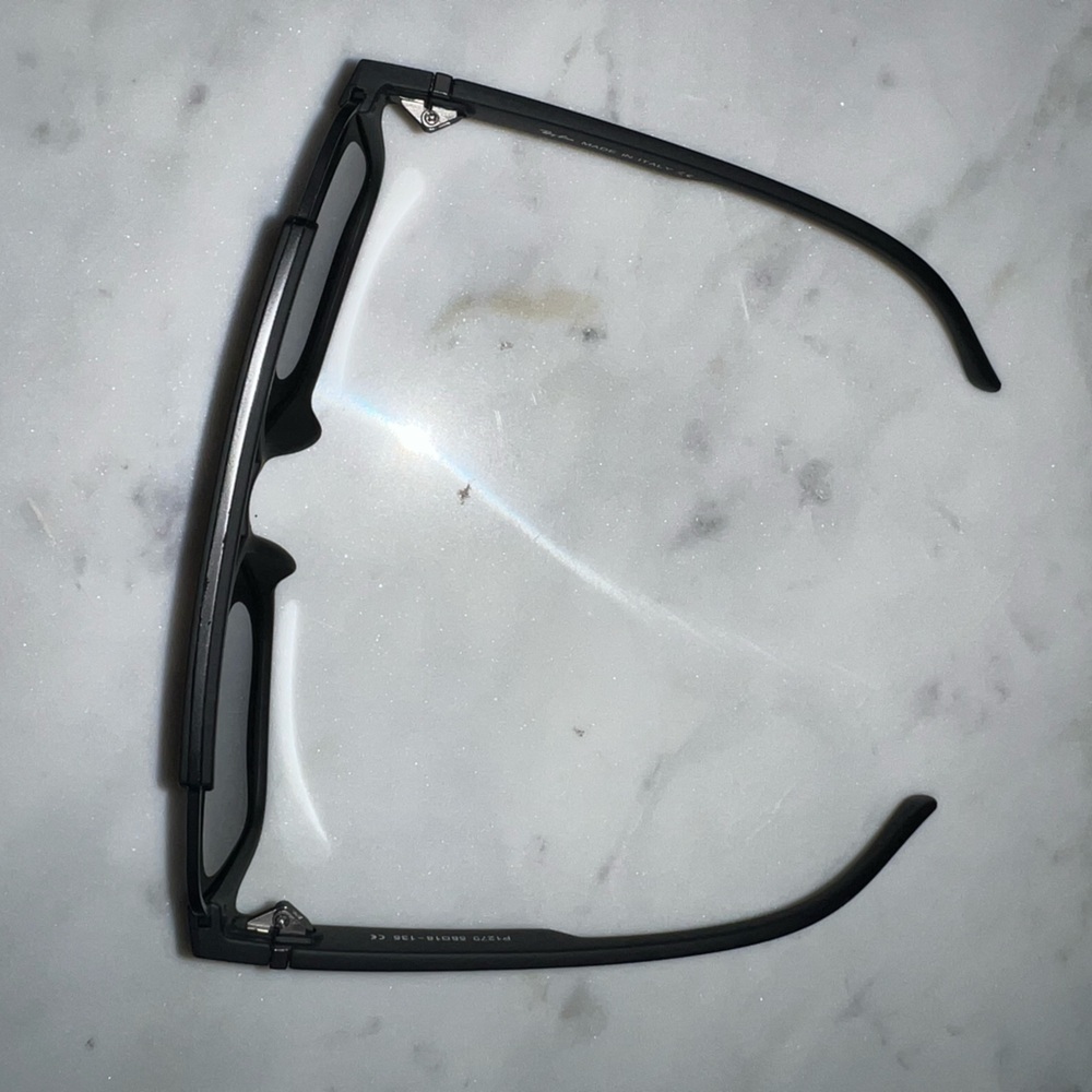 Ray-Ban Matte Black Polarized Sunglasses - Picture 2 of 6